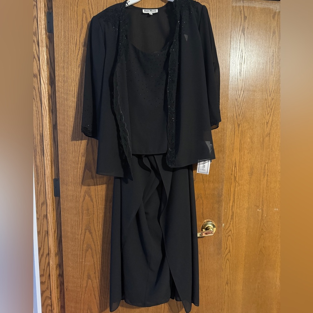 Karen Millen Black Dress Ensemble